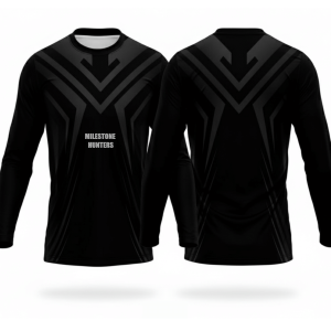 outlaw core long sleeve jersey midnight black
