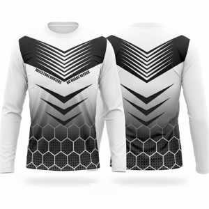 compression tech road jersey vector grey